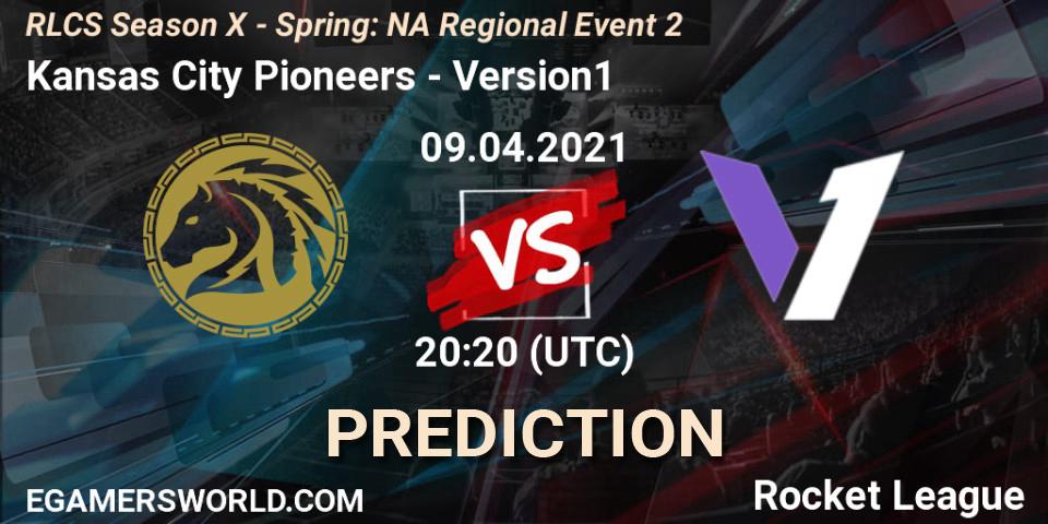 Pronósticos Kansas City Pioneers - Version1. 09.04.2021 at 20:20. RLCS Season X - Spring: NA Regional Event 2 - Rocket League