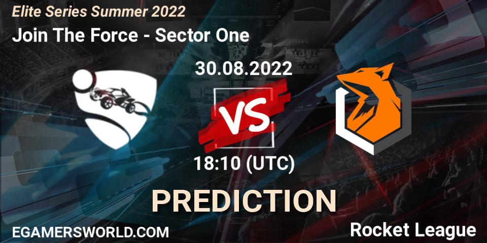 Pronósticos Join The Force - Sector One. 30.08.22. Elite Series Summer 2022 - Rocket League