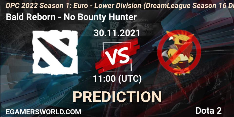 Pronósticos Bald Reborn - No Bounty Hunter. 30.11.2021 at 10:56. DPC 2022 Season 1: Euro - Lower Division (DreamLeague Season 16 DPC WEU) - Dota 2