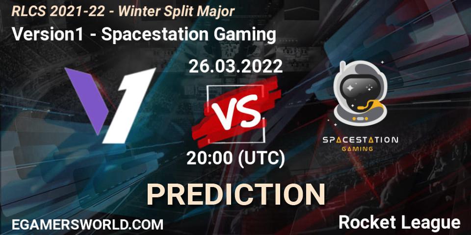 Pronósticos Version1 - Spacestation Gaming. 26.03.22. RLCS 2021-22 - Winter Split Major - Rocket League
