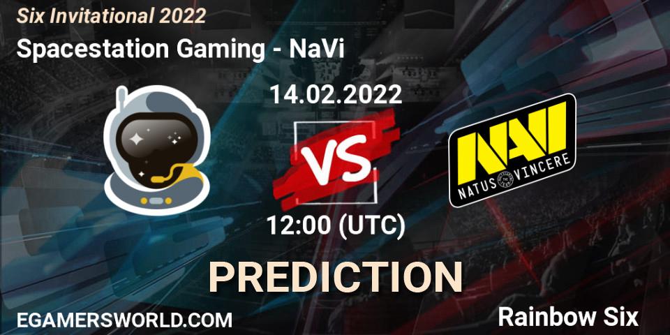 Pronósticos Spacestation Gaming - NaVi. 14.02.2022 at 12:00. Six Invitational 2022 - Rainbow Six