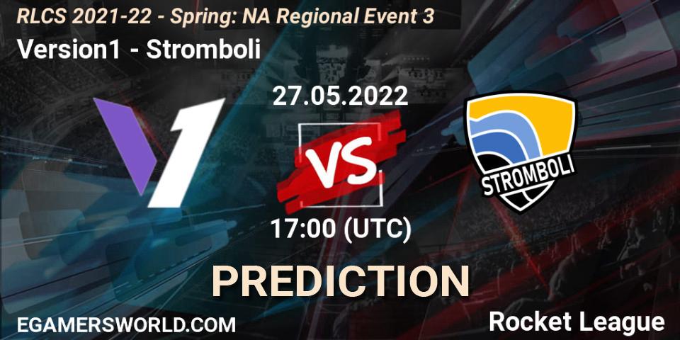 Pronósticos Version1 - Stromboli. 27.05.22. RLCS 2021-22 - Spring: NA Regional Event 3 - Rocket League