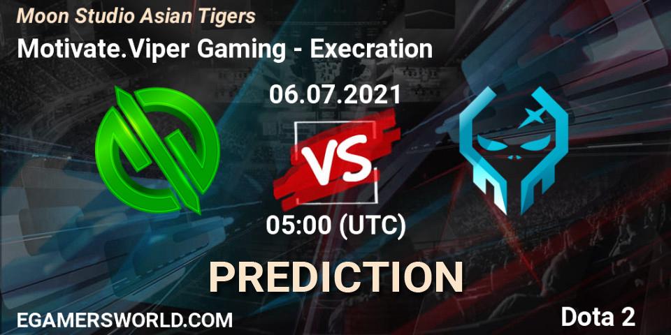 Pronósticos Motivate.Viper Gaming - Execration. 06.07.2021 at 05:26. Moon Studio Asian Tigers - Dota 2