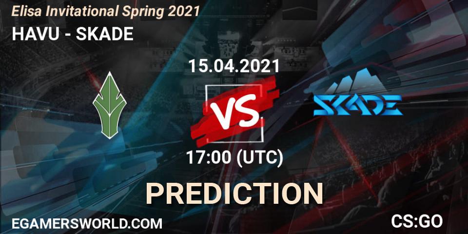Pronósticos HAVU - SKADE. 15.04.2021 at 17:00. Elisa Invitational Spring 2021 - Counter-Strike (CS2)