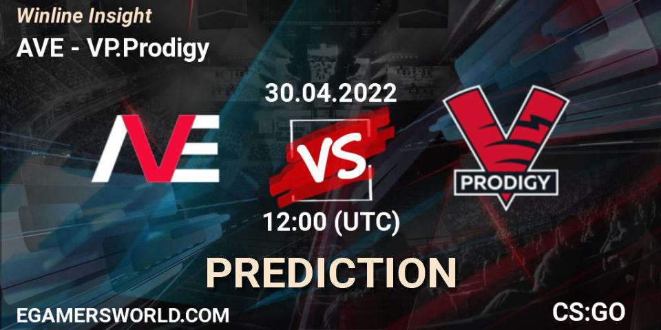 Pronósticos AVE - VP.Prodigy. 30.04.2022 at 12:00. Winline Insight - Counter-Strike (CS2)