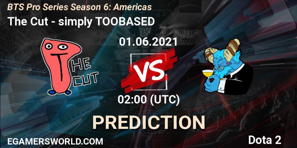 Pronósticos The Cut - simply TOOBASED. 01.06.2021 at 02:58. BTS Pro Series Season 6: Americas - Dota 2