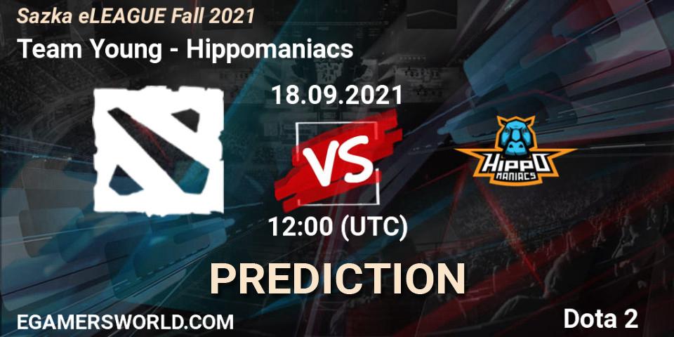 Pronósticos Team Young - Hippomaniacs. 18.09.21. Sazka eLEAGUE Fall 2021 - Dota 2
