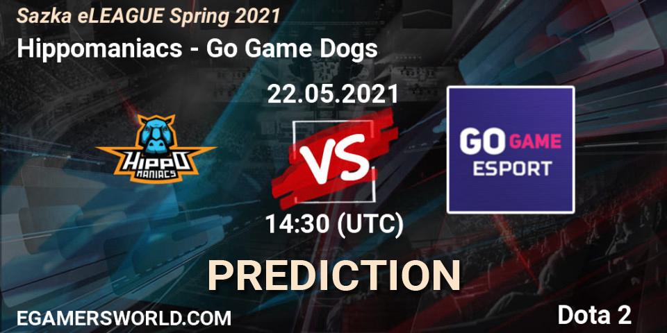 Pronósticos Hippomaniacs - Go Game Dogs. 22.05.2021 at 14:30. Sazka eLEAGUE Spring 2021 - Dota 2