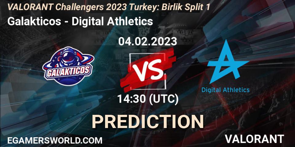 Pronósticos Galakticos - Digital Athletics. 04.02.23. VALORANT Challengers 2023 Turkey: Birlik Split 1 - VALORANT