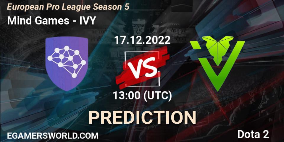 Pronósticos YNT - IVY. 17.12.2022 at 13:06. European Pro League Season 5 - Dota 2