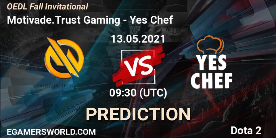 Pronósticos Motivade.Trust Gaming - Yes Chef. 13.05.21. OEDL Fall Invitational - Dota 2