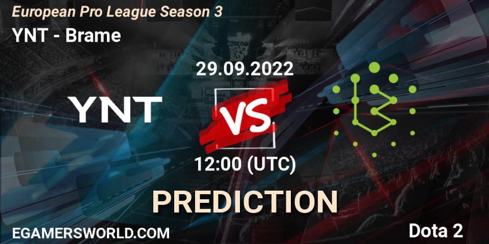 Pronósticos YNT - Monaspa. 29.09.2022 at 12:06. European Pro League Season 3 - Dota 2