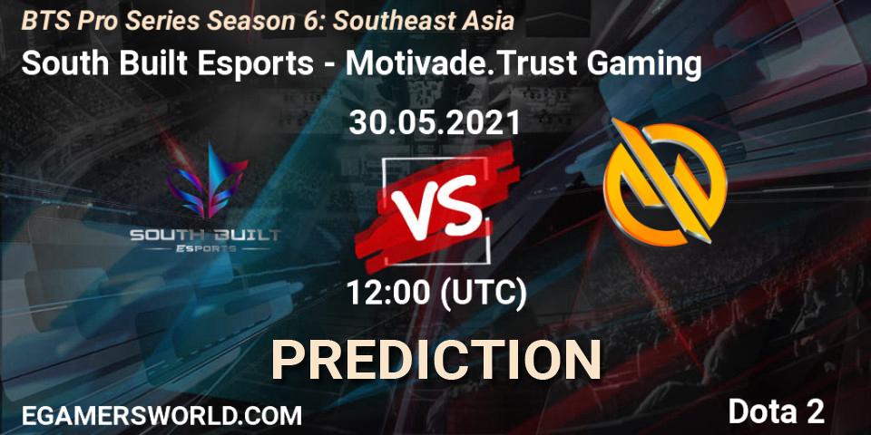 Pronósticos South Built Esports - Motivade.Trust Gaming. 30.05.2021 at 12:44. BTS Pro Series Season 6: Southeast Asia - Dota 2