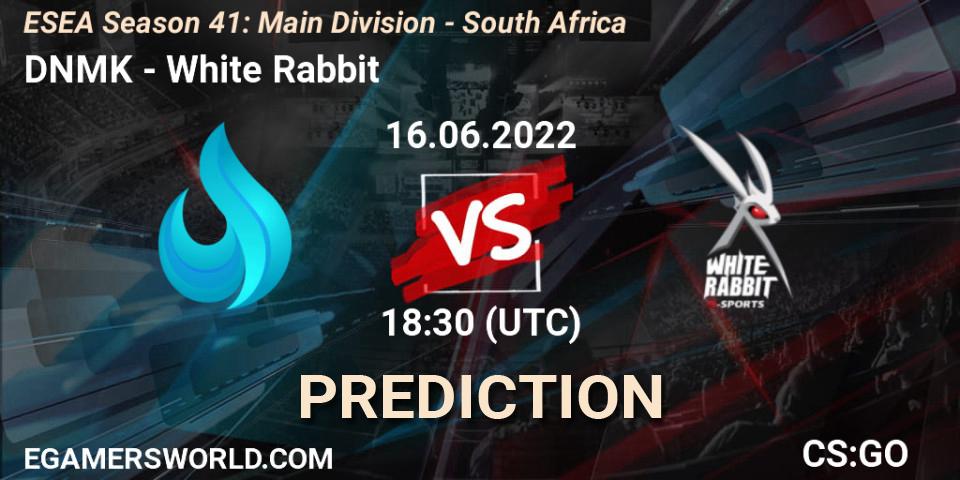 Pronósticos Exdee - White Rabbit. 16.06.22. ESEA Season 41: Main Division - South Africa - CS2 (CS:GO)