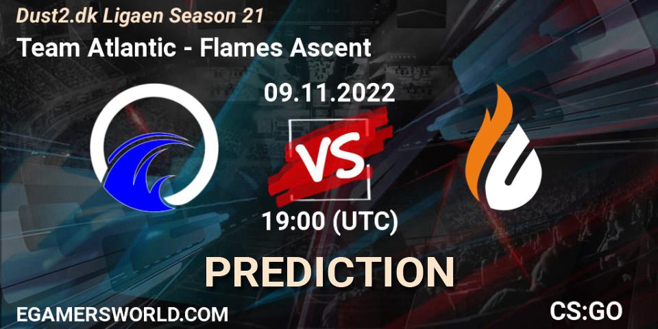 Pronósticos Team Atlantic - Flames Ascent. 09.11.2022 at 19:00. Dust2.dk Ligaen Season 21 - Counter-Strike (CS2)