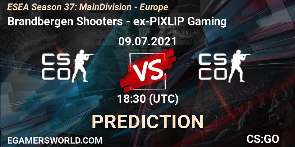 Pronósticos Brandbergen Shooters - ex-PIXLIP Gaming. 09.07.2021 at 18:30. ESEA Season 37: Main Division - Europe - Counter-Strike (CS2)