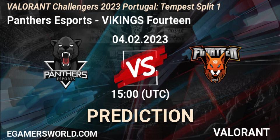 Pronósticos Panthers Esports - VIKINGS Fourteen. 04.02.23. VALORANT Challengers 2023 Portugal: Tempest Split 1 - VALORANT