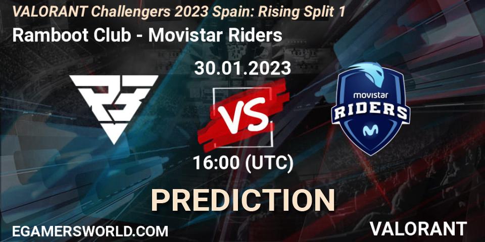 Pronósticos Ramboot Club - Movistar Riders. 30.01.23. VALORANT Challengers 2023 Spain: Rising Split 1 - VALORANT