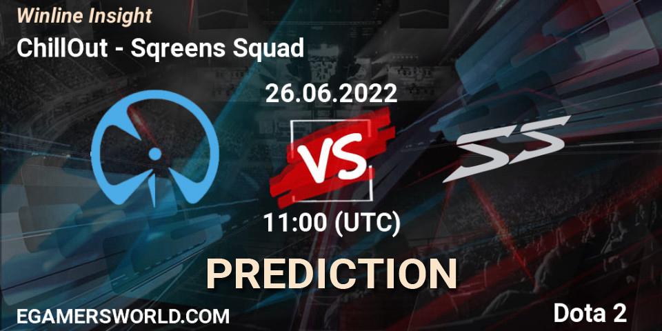 Pronósticos ChillOut - Sqreens Squad. 26.06.2022 at 11:03. Winline Insight - Dota 2