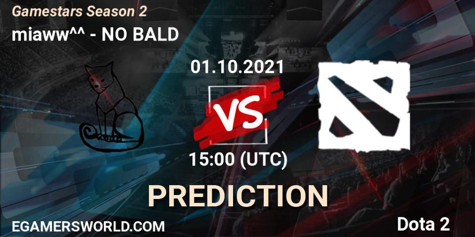 Pronósticos miaww^^ - NO BALD. 01.10.2021 at 14:58. Gamestars Season 2 - Dota 2