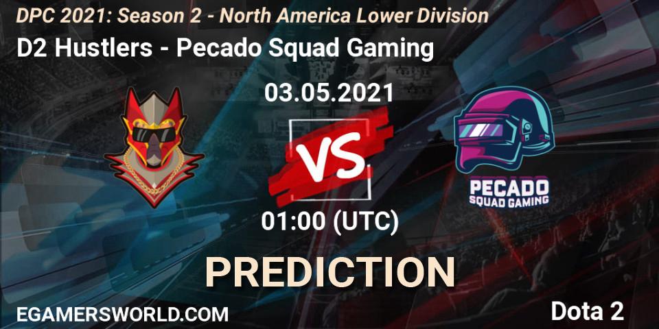 Pronósticos D2 Hustlers - Pecado Squad Gaming. 03.05.21. DPC 2021: Season 2 - North America Lower Division - Dota 2
