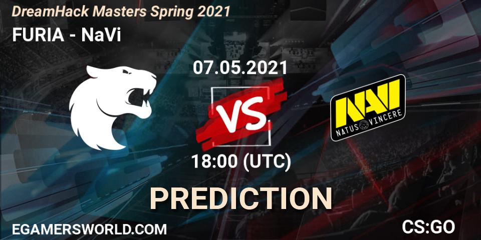 Pronósticos FURIA - NaVi. 07.05.21. DreamHack Masters Spring 2021 - CS2 (CS:GO)