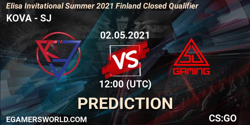 Pronósticos KOVA - SJ. 02.05.21. Elisa Invitational Summer 2021 Finland Closed Qualifier - CS2 (CS:GO)