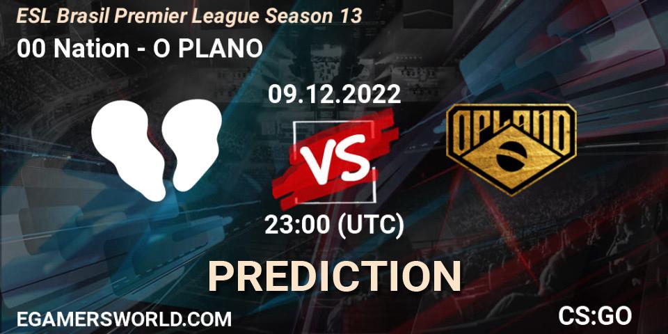 Pronósticos 00 Nation - O PLANO. 09.12.2022 at 23:00. ESL Brasil Premier League Season 13 - Counter-Strike (CS2)