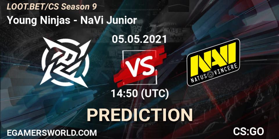 Pronósticos Young Ninjas - NaVi Junior. 05.05.2021 at 14:50. LOOT.BET/CS Season 9 - Counter-Strike (CS2)