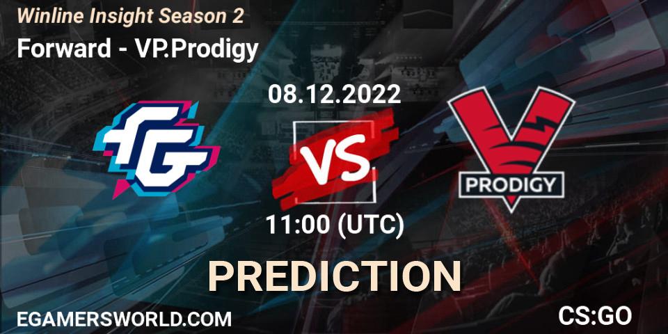 Pronósticos Forward - VP.Prodigy. 10.12.22. Winline Insight Season 2 - CS2 (CS:GO)