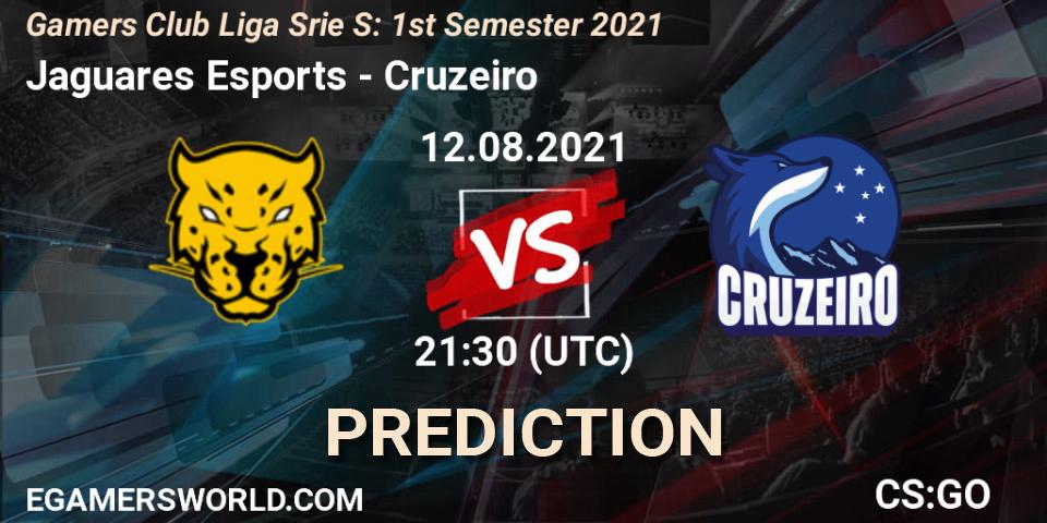 Pronósticos Jaguares Esports - Cruzeiro. 12.08.2021 at 21:25. Gamers Club Liga Série S: 1st Semester 2021 - Counter-Strike (CS2)