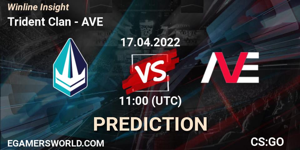 Pronósticos Trident Clan - AVE. 17.04.2022 at 11:00. Winline Insight - Counter-Strike (CS2)