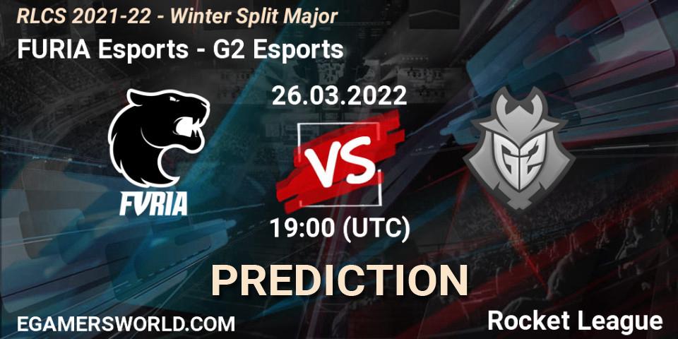 Pronósticos FURIA Esports - G2 Esports. 26.03.22. RLCS 2021-22 - Winter Split Major - Rocket League