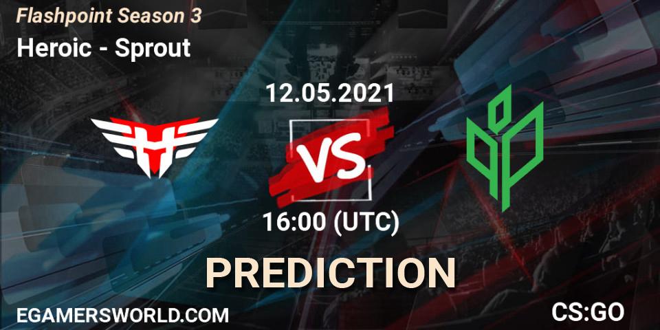 Pronósticos Heroic - Sprout. 12.05.2021 at 16:05. Flashpoint Season 3 - Counter-Strike (CS2)