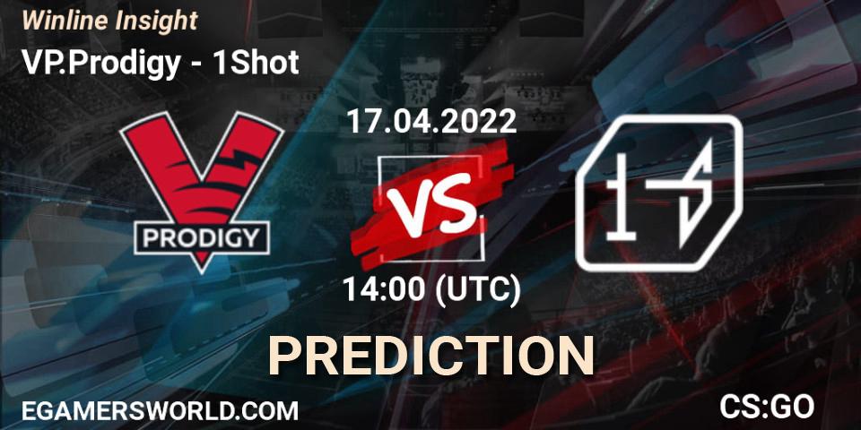 Pronósticos VP.Prodigy - 1Shot. 17.04.2022 at 14:30. Winline Insight - Counter-Strike (CS2)