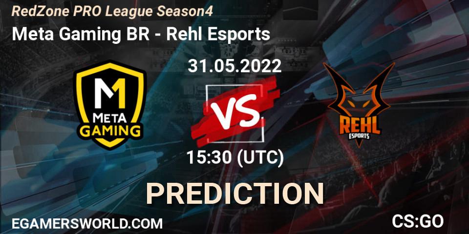Pronósticos Meta Gaming BR - Rehl Esports. 01.06.2022 at 18:00. RedZone PRO League Season 4 - Counter-Strike (CS2)