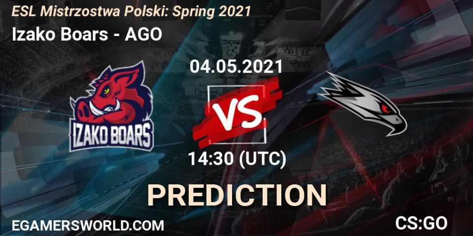 Pronósticos Izako Boars - AGO. 04.05.21. ESL Mistrzostwa Polski: Spring 2021 - CS2 (CS:GO)