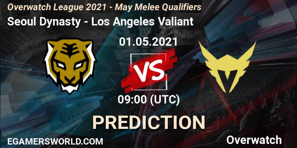 Pronósticos Seoul Dynasty - Los Angeles Valiant. 01.05.2021 at 09:00. Overwatch League 2021 - May Melee Qualifiers - Overwatch