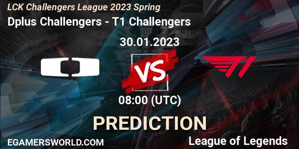 Pronósticos Dplus Challengers - T1 Challengers. 30.01.23. LCK Challengers League 2023 Spring - LoL