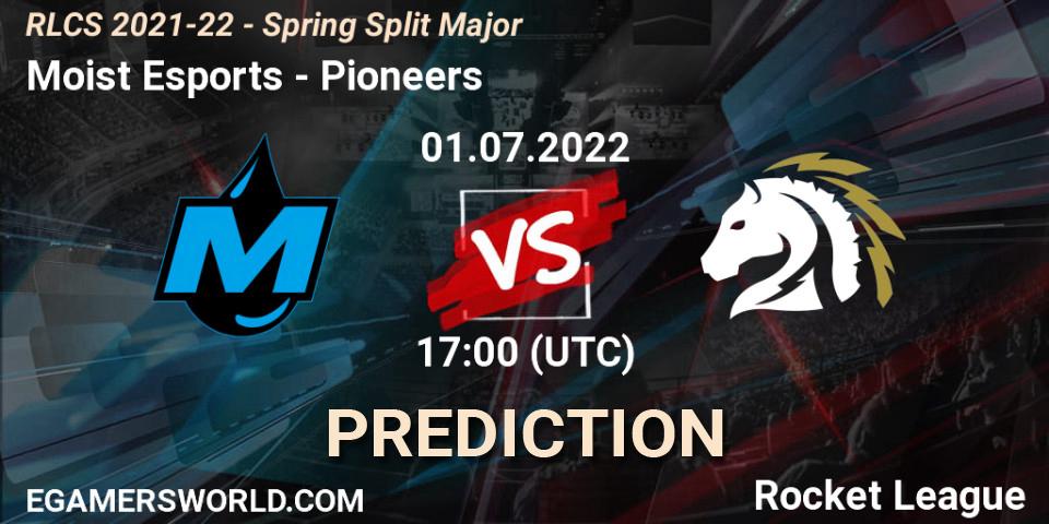 Pronósticos Moist Esports - Pioneers. 01.07.22. RLCS 2021-22 - Spring Split Major - Rocket League