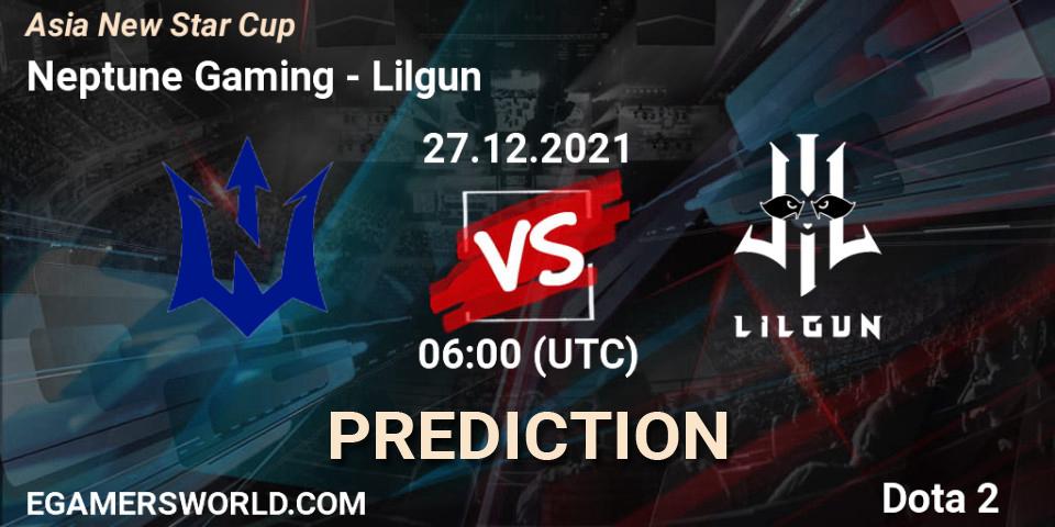 Pronósticos Neptune Gaming - Lilgun. 27.12.2021 at 05:08. Asia New Star Cup - Dota 2