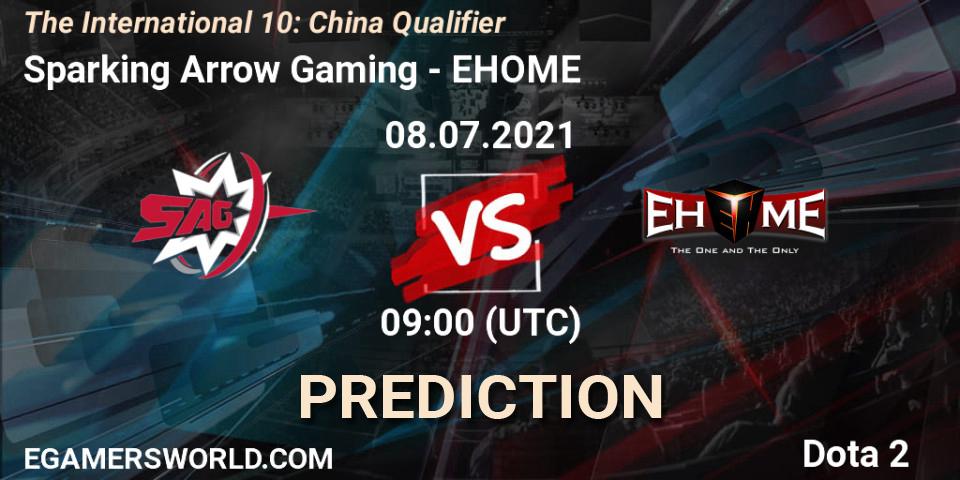 Pronósticos Sparking Arrow Gaming - EHOME. 08.07.2021 at 08:53. The International 10: China Qualifier - Dota 2