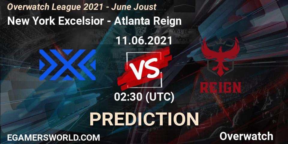 Pronósticos New York Excelsior - Atlanta Reign. 11.06.2021 at 02:30. Overwatch League 2021 - June Joust - Overwatch