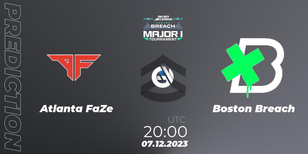 Pronósticos Atlanta FaZe - Boston Breach. 08.12.2023 at 20:00. Call of Duty League 2024: Stage 1 Major Qualifiers - Call of Duty