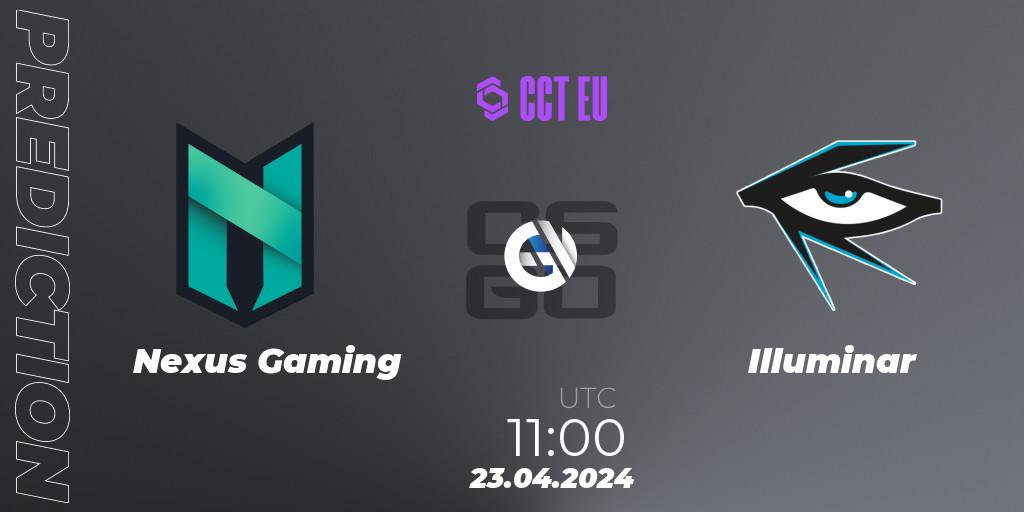 Pronósticos Nexus Gaming - Illuminar. 23.04.24. CCT Season 2 Europe Series 1 - CS2 (CS:GO)
