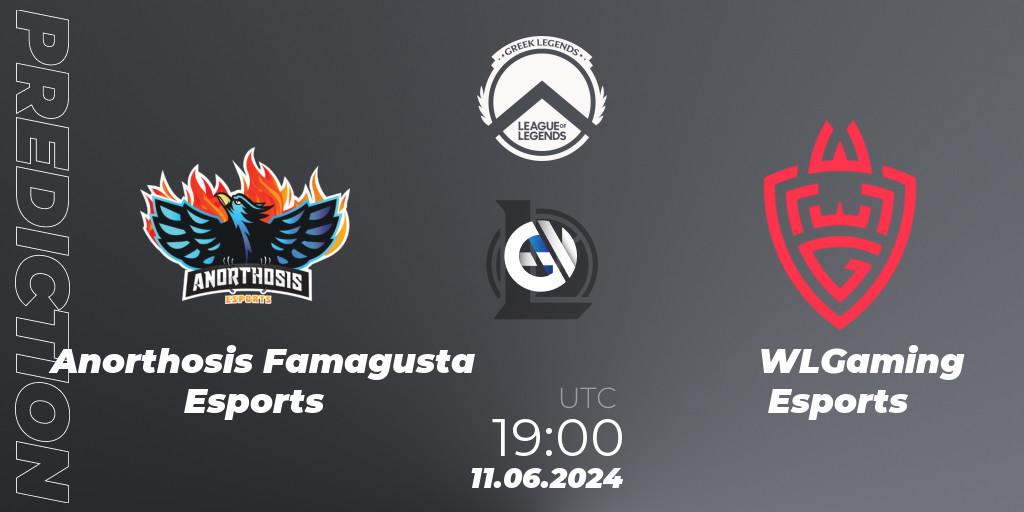 Pronósticos Anorthosis Famagusta Esports - WLGaming Esports. 11.06.2024 at 19:00. GLL Summer 2024 - LoL