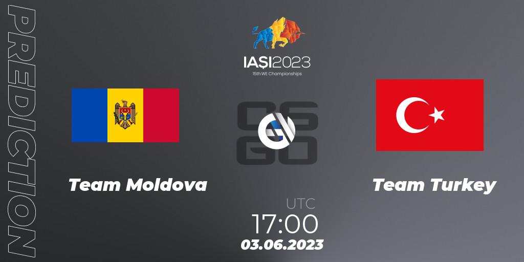 Pronósticos Team Moldova - Team Turkey. 03.06.23. IESF World Esports Championship 2023: Eastern Europe Qualifier - CS2 (CS:GO)