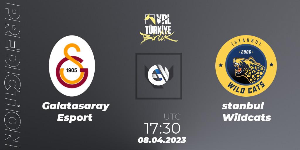 Pronósticos Galatasaray Esport - İstanbul Wildcats. 08.04.2023 at 16:50. VALORANT Challengers 2023: Turkey Split 2 - Regular Season - VALORANT