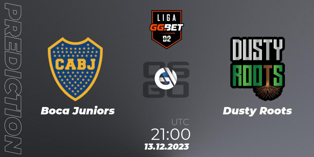 Pronósticos Boca Juniors - Dusty Roots. 13.12.23. Dust2 Brasil Liga Season 2 - CS2 (CS:GO)