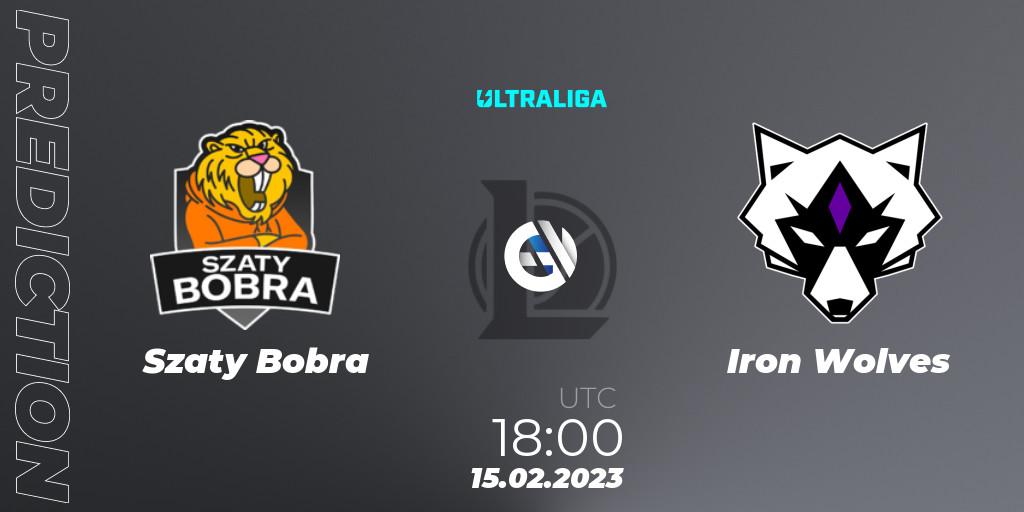 Pronósticos Szaty Bobra - Iron Wolves. 21.02.2023 at 18:00. Ultraliga Season 9 - Group Stage - LoL